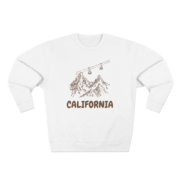 Premium California Gondola Ski Mountain Sweatshirt