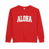 Aloha Toddler Sweatshirt - Aloha Toddler Crewneck Sweatshirt