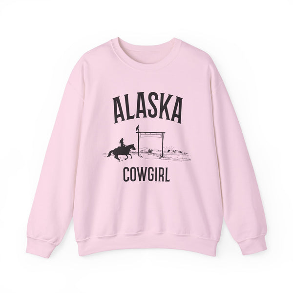 Alaska Sweatshirt - Mountain Cowgirl Graphic Crewneck