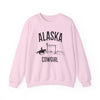 Alaska Sweatshirt - Mountain Cowgirl Graphic Crewneck