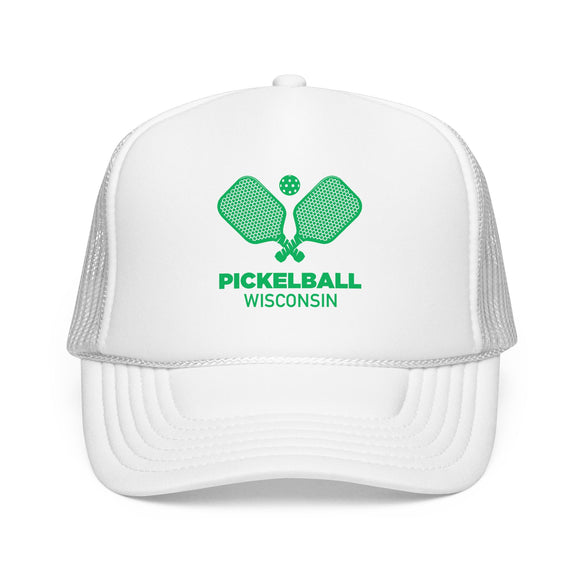 Wisconsin Pickleball Trucker Hat - Foam Wisconsin Cap
