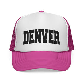 Buy pink Denver, Colorado Collegiate Style Trucker Hat