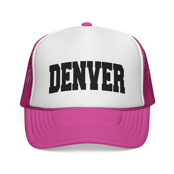 Buy pink Denver, Colorado Collegiate Style Trucker Hat