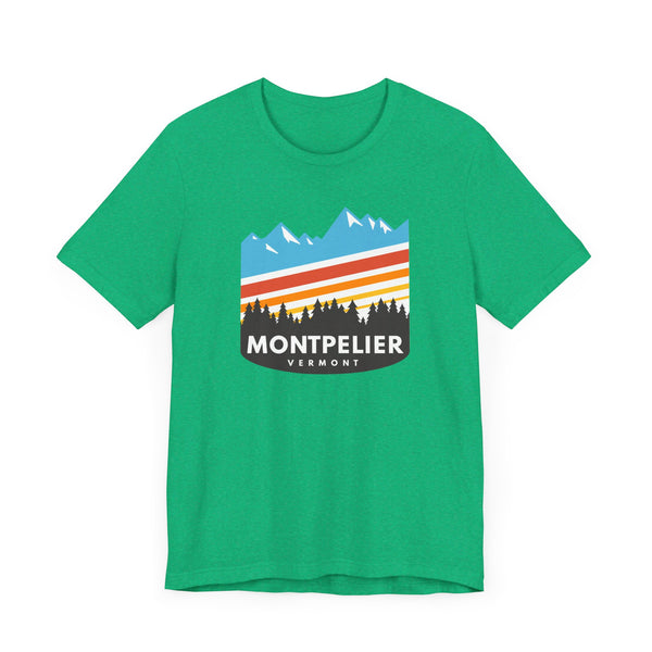 Montpelier, Vermont T-Shirt - Retro Unisex Montpelier Shirt