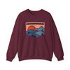 Breckenridge, Colorado Sweatshirt Retro Mountains, Breckenridge Unisex Graphic Crewneck
