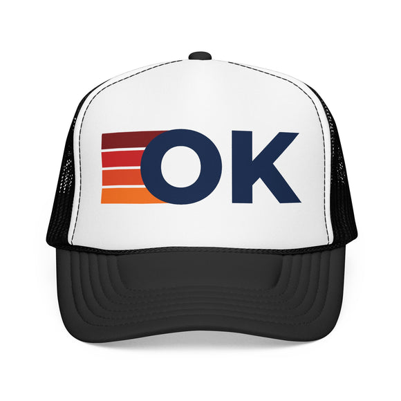 Oklahoma Trucker Hat - OK Abbr retro cap