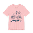 Alaska Graphic Tee - Mountain Illustration Alaska T Shirt-23