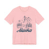 Alaska Graphic Tee - Mountain Illustration Alaska T Shirt