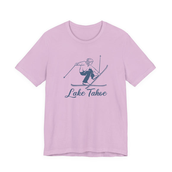 Lake Tahoe, California T Shirt - Vintage Ski Graphic Tee