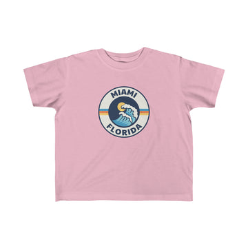 Buy pink Miami, Florida Toddler T-Shirt - Toddler Miami Shirt