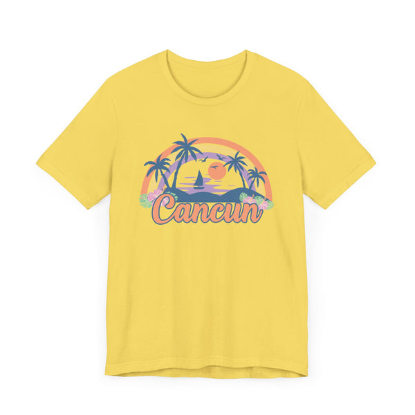Cancun, Mexico T-Shirt - Retro Beach Unisex Cancun Shirt