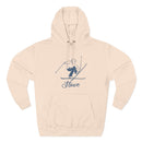 Premium Stowe, Vermont Vintage Snow Ski Hoodie-3