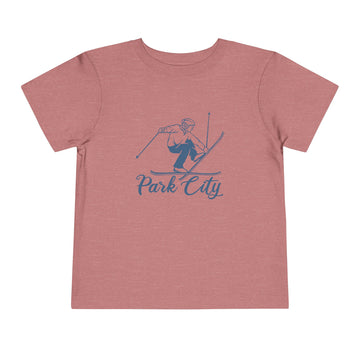 Park City, Utah Toddler Graphic Tee Vintage Ski - Kids Park City T-Shirt