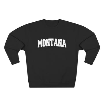 Buy black Premium Montana Retro Graphic Sweatshirt