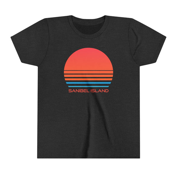 Sanibel Island, Florida Youth Shirt - Retro 80s Sanibel Island Kid's T-Shirt