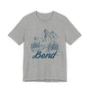 Bend, Oregon Graphic Tee - Mountain Illustration Bend T Shirt