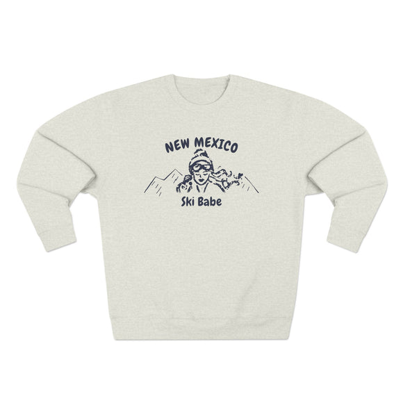 Premium New Mexico Ski Babe Sweatshirt