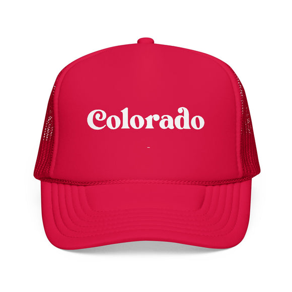 Colorado Trucker Hat - Foam Colorado Cap
