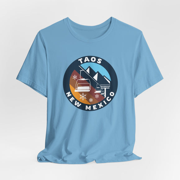 Taos, New Mexico T Shirt - Retro Ski Lift Tee