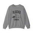 Alaska Sweatshirt - Mountain Cowgirl Graphic Crewneck-3