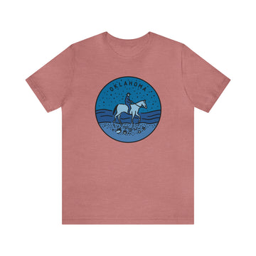 Buy heather-mauve Oklahoma T-Shirt - Unisex Oklahoma Shirt