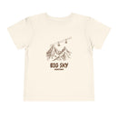 Big Sky, Montana Toddler T-Shirt — Vintage Gondola Ski Mountain Tee-1