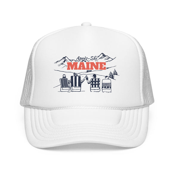 Maine Après-ski Trucker Hat — Foam Mesh Cap