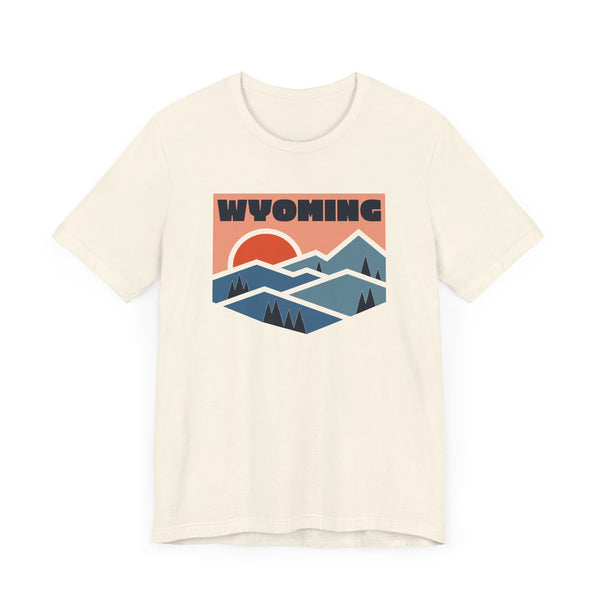Wyoming T Shirt - Retro Graphic Wyoming Tee