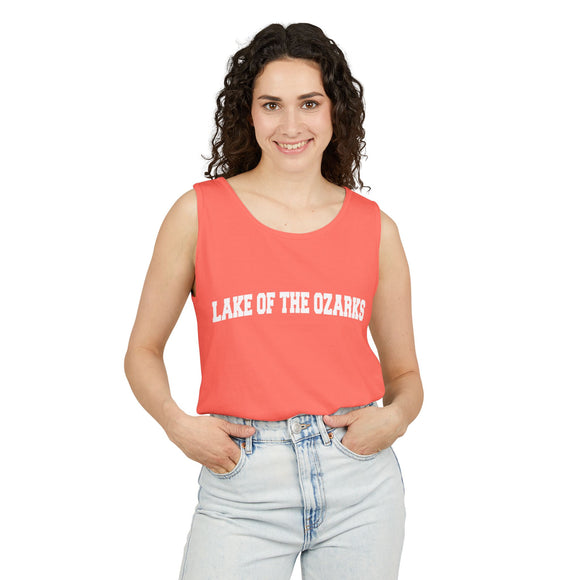 Lake of the Ozarks, Missouri Tank Top Unisex | Comfort Colors - 100% Cotton