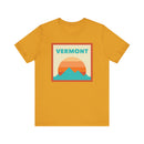 Retro Vermont T-Shirt, Mountain Sun Tee, Unisex Graphic Shirt, Vintage Vermont Top, Outdoor Adventure Clothing-6