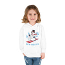 New Mexico Toddler Hoodie - Unisex Skiing Snowman New Mexico Sweatshirt-8