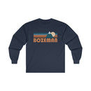 Bozeman, Montana Long Sleeve Shirt - Retro Unisex Bozeman Long Sleeve Tee-8