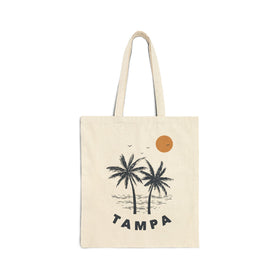 Tampa, Florida Tote Bag - Cotton Canvas Tampa Bag