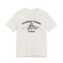 Steamboat Springs, Colorado Ski Babe T‑Shirt - Retro Skiing Graphic Tee-3