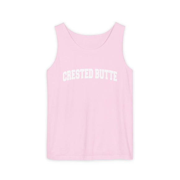 Crested Butte, Colorado Tank Top Unisex | Comfort Colors - 100% Cotton