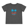 Destin, Florida Toddler T-Shirt - Retro Palm Tree Toddler Destin Shirt