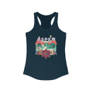 Aspen, Colorado Women's Racerback Tank Top-1