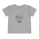 Bend, Oregon Toddler T-Shirt — Vintage Gondola Ski Mountain Tee-3
