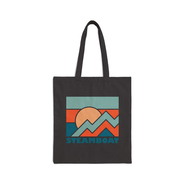 Steamboat, Colorado Cotton Canvas Steamboat Tote Bag
