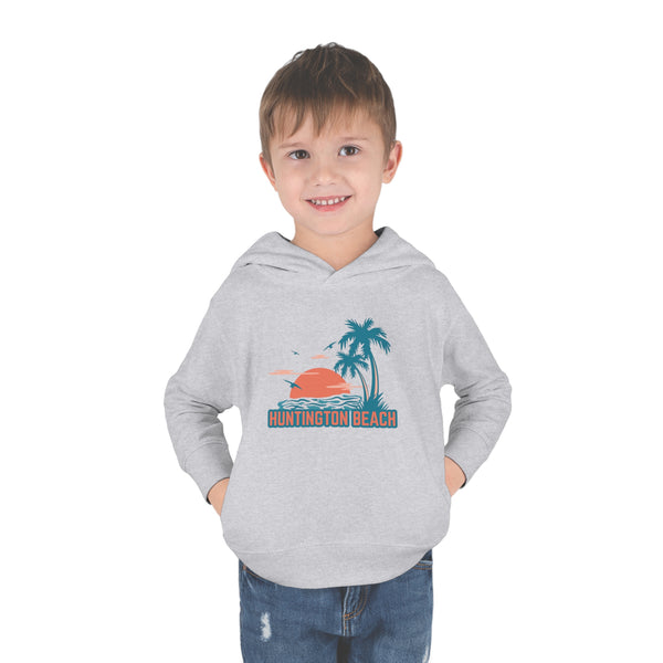 Huntington Beach, California Toddler Hoodie - Unisex Huntington Beach Toddler Sweatshirt