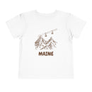 Maine Toddler T-Shirt — Vintage Gondola Ski Mountain Tee-2