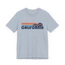California T Shirt - Retro Jetski PWC Graphic California Tee-16