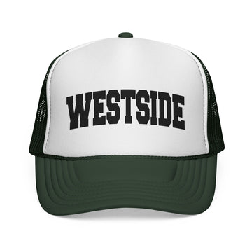 Buy dark-green Westside Retro Collegiate Style Trucker Hat