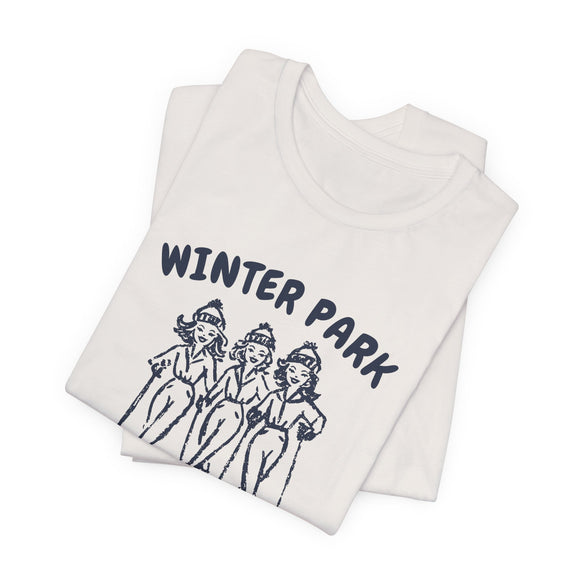 Winter Park, Colorado Ski Babes T‑Shirt — Retro Skiing Graphic Tee