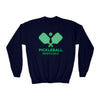 Nebraska Youth Sweatshirt - Pickleball Unisex Kid's Nebraska Crewneck Sweatshirt