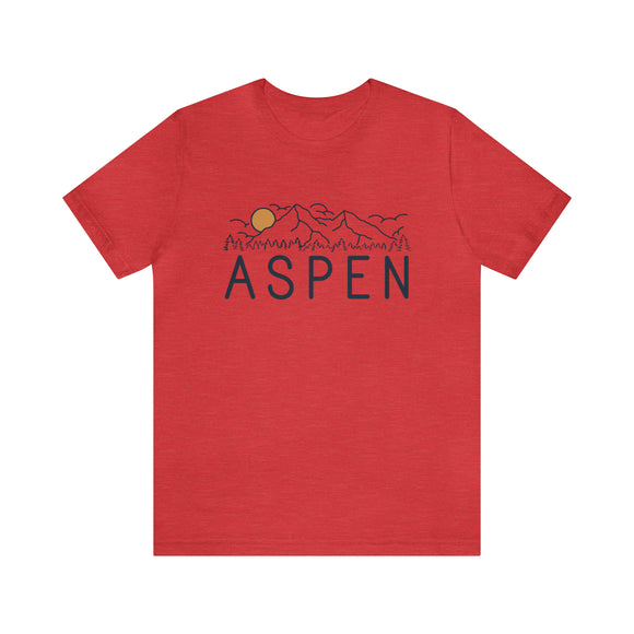 Aspen, Colorado T-Shirt - Retro Unisex Aspen Shirt