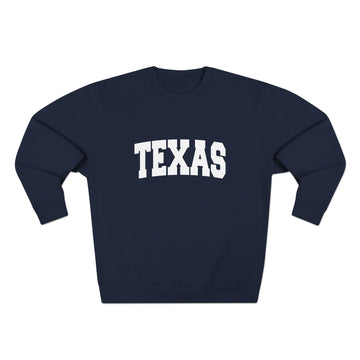 Buy navy Premium Texas Retro Graphic Sweatshirt