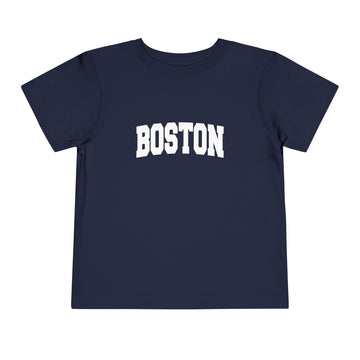 Buy navy Boston, Massachusetts Toddler Graphic Tee - Kids Boston Vacation T-Shirt