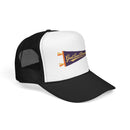 Great Sand Dunes National Park Pennant Trucker Hat — Vintage Foam Mesh Cap-9