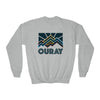 Ouray, Colorado Youth Sweatshirt - Unisex Kid's Ouray Crewneck Sweatshirt